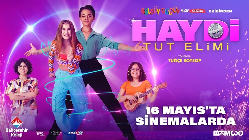GÜLDÜY GÜLDÜY SHOW ÇOCUK EKİBİNDEN “HAYDİ TUT ELİMİ” SİNEMA FİLMİ 16 MAYIS’TA VİZYONDA!