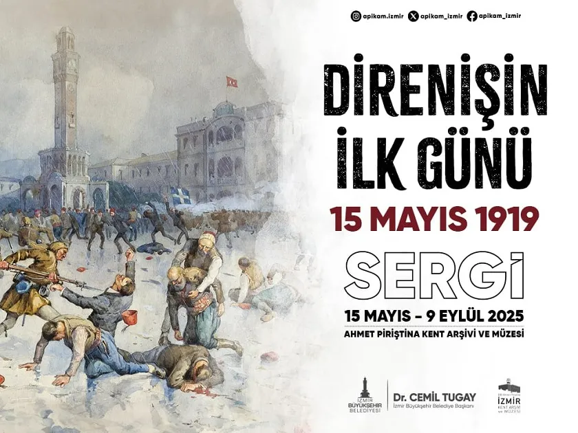 “Direnişin İlk Günü 15 Mayıs 1919” sergisi APİKAM’da