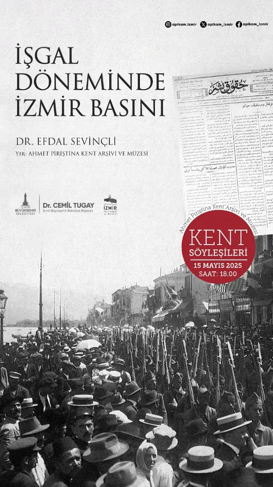 “İşgal Döneminde İzmir Basını”, APİKAM’da konuşulacak