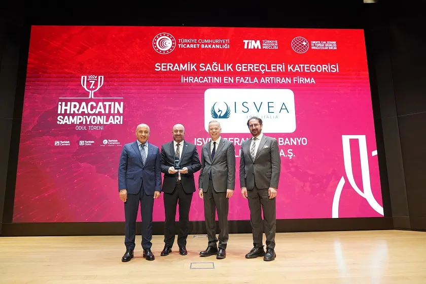İsvea vitrifiye seramikte İhracatını en fazla artıran firma oldu