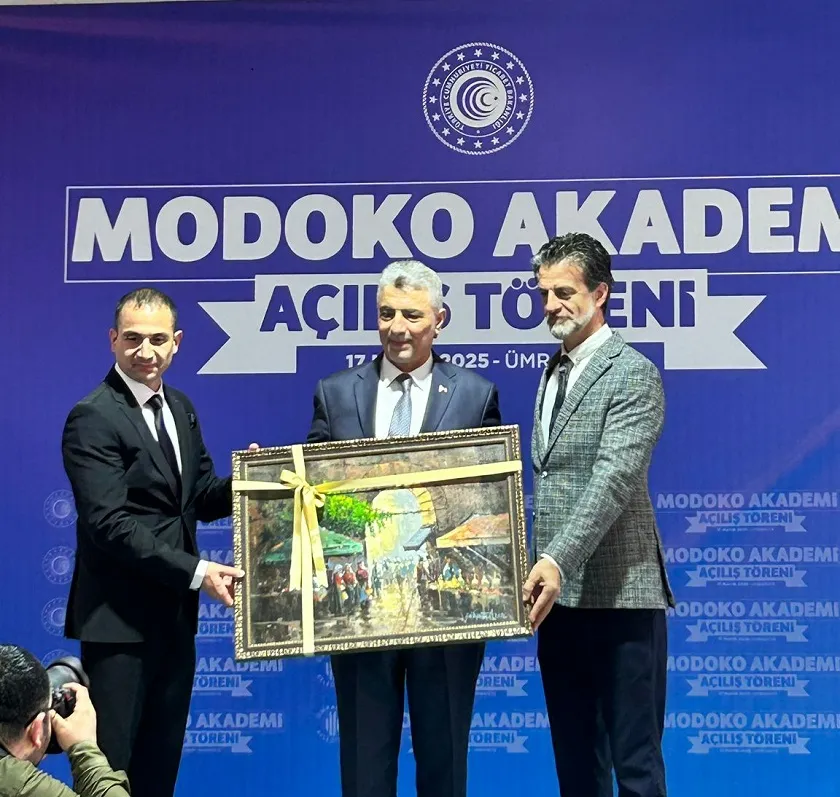 TİCARET BAKANI PROF. DR. ÖMER BOLAT, MODOKO AKADEMİ’Yİ AÇTI