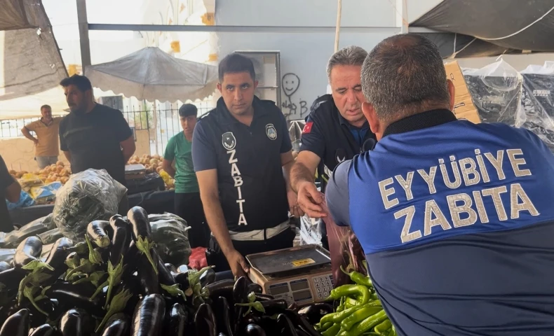 Eyyübiye’de Zabıta Denetimleri Aralıksız Devam Ediyor