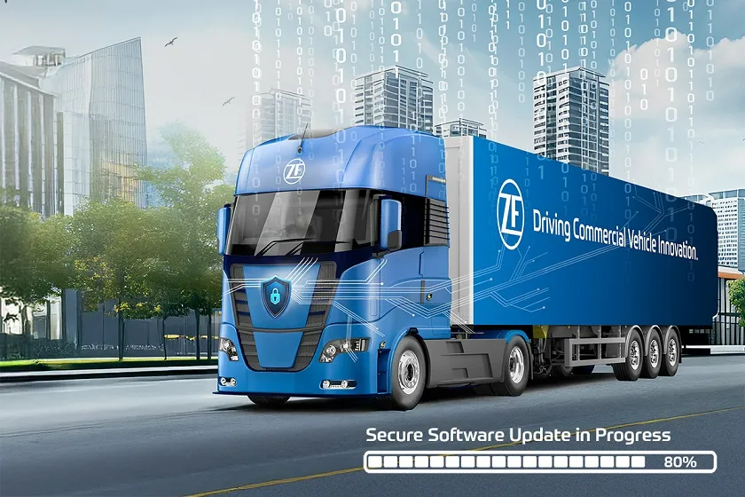 ZF, Treyler Üreticileri için Yazılım Güncellemelerini Kolaylaştırıyor
