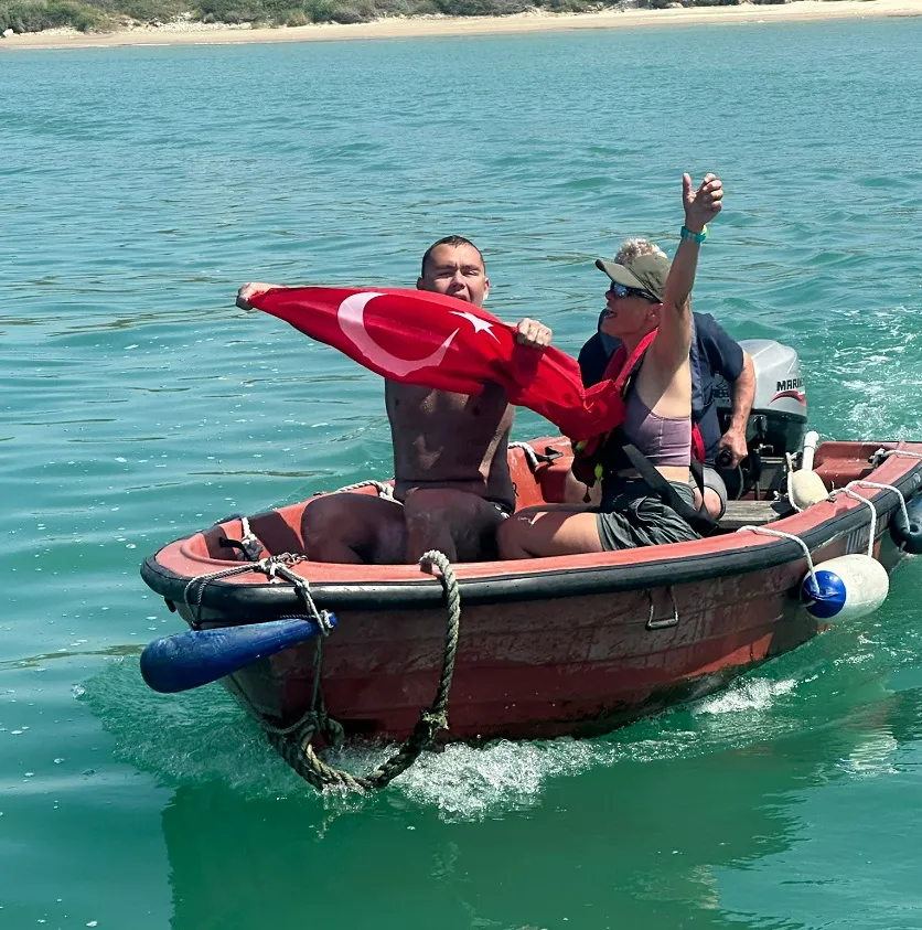 İzmir’in gururu Tuna bir kez daha tarih yazdı
