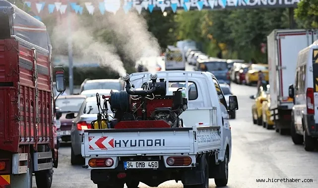 KÜÇÜKÇEKMECE BELEDİYESİ SİVRİSİNEKLERE KARŞI ALARMDA!