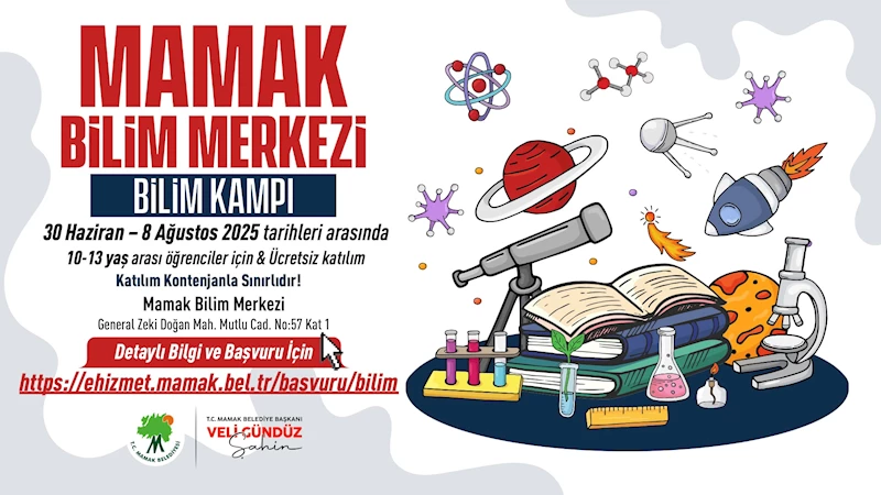 Mamak Belediyesi’nden Çocuklara Bilim Dolu Yaz Kampı