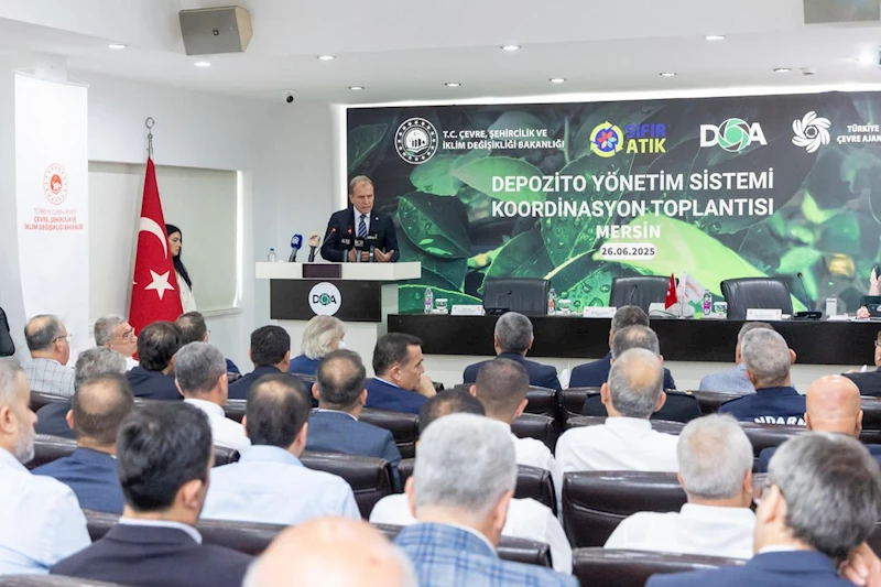 Başkan Seçer, ‘Mersin Depozito Yönetim Sistemi Koordinasyon Toplantısı’na Katıldı