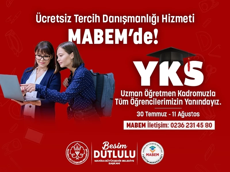 Büyükşehir’den Ücretsiz YKS Tercih Danışmanlığı
