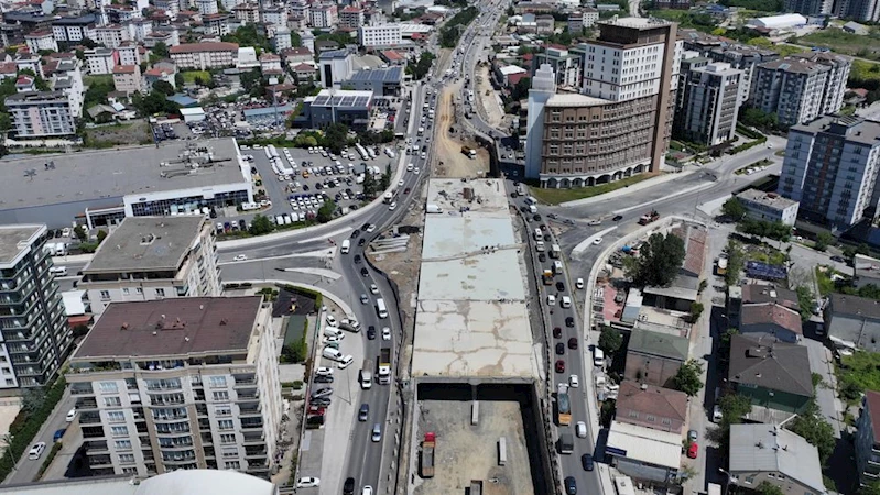 YENİDOĞAN KAVŞAĞI ÇALIŞMALARINDA SONA YAKLAŞILDI