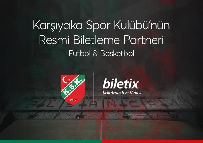 Biletix Karşıyaka Spor Kulübü ile İş Birliği Yapıyor!