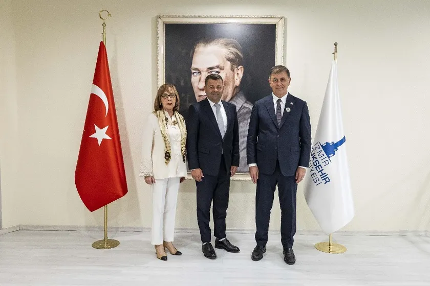 94. İEF’in onur konuğu ülkesi Bosna Herkes heyeti Başkan Tugay’ı ziyaret etti