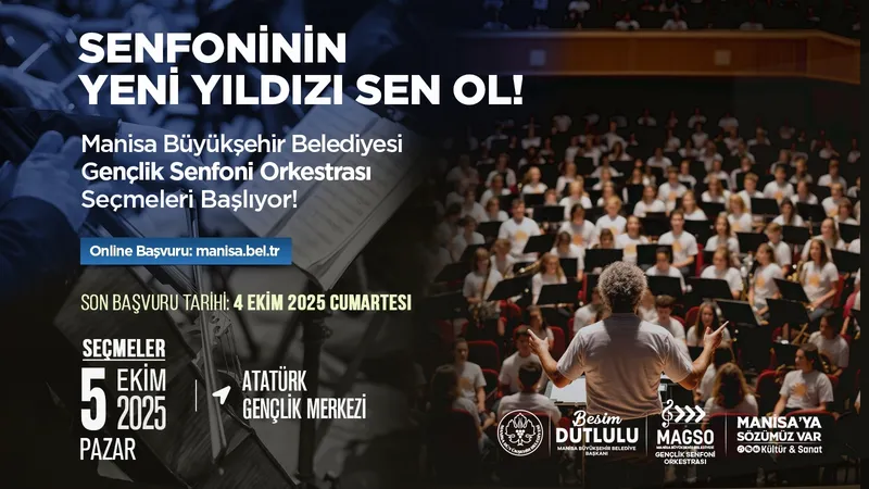 Gençlik Senfoni Orkestrası’nda Sen de Yerini Al
